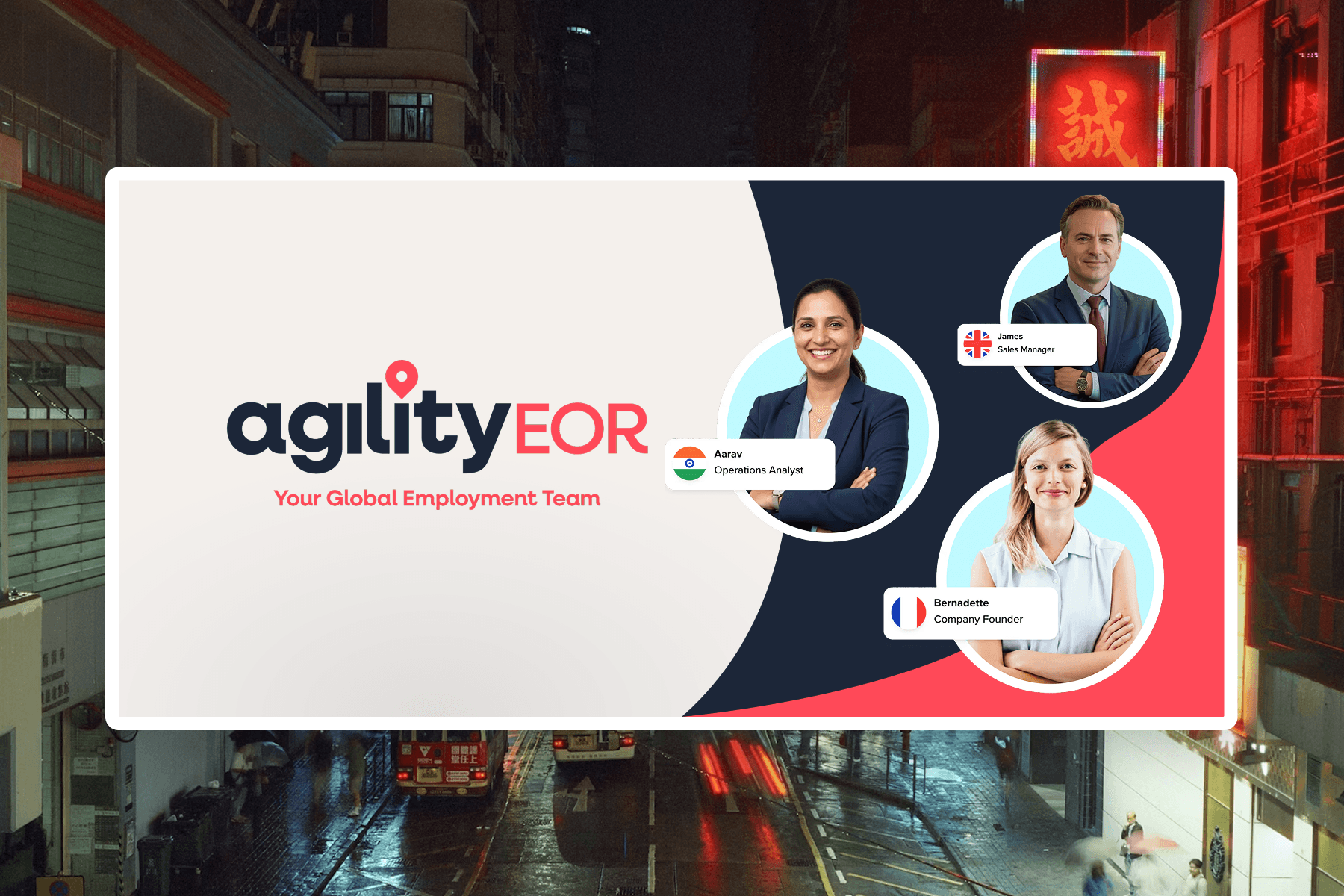 Solicite um orçamento gratuito ao seu parceiro da Agility EOR, a Tecspal