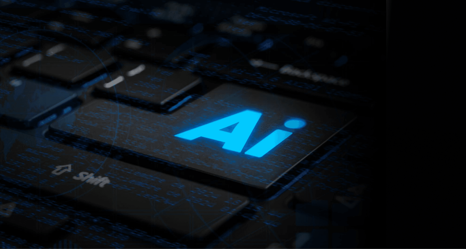 Office environment with remote team collaboration